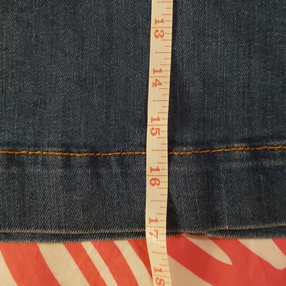 Anthropologie Jean skirt 10 - Picture 11 of 11